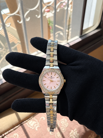 Vacheron Constantin Women’s Two-Tone White Dial Watch