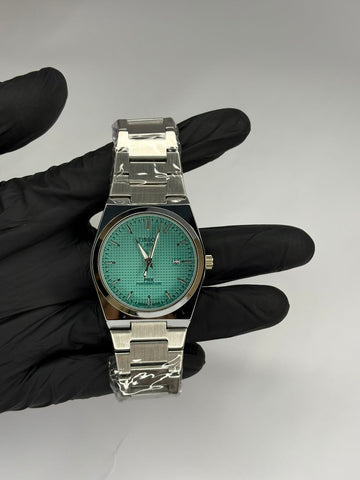 Tissot PRX Tiffany dial Butterfly lock  Date working