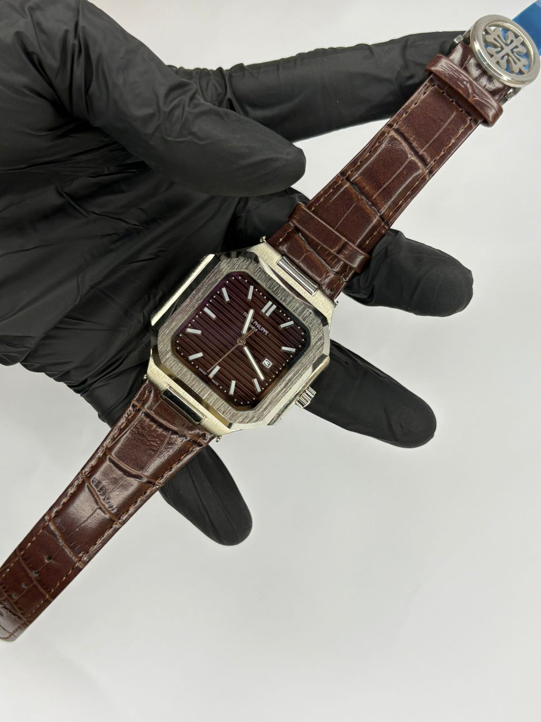 Patek phillepe cubitus brown dial brown strap