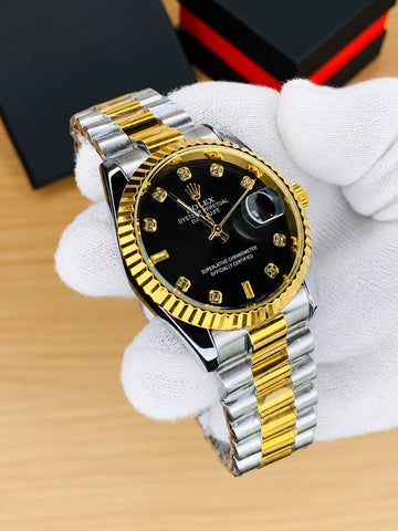 Ladies Rolex Oyster Perpetual Kangoori 36 MM Stone (Black)